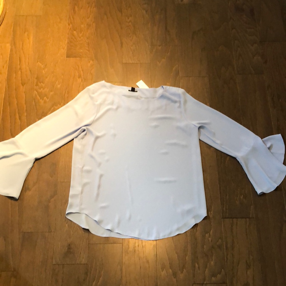 NWT Ann Taylor Baby Blue Blouse